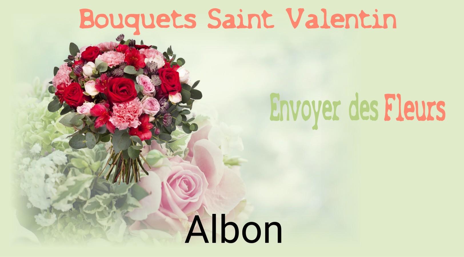 Roses de Saint-Valentin livrées à Albon